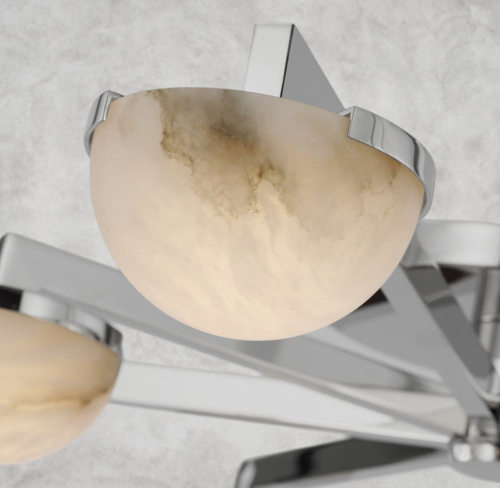 Pedra Staggered Arm Flush Mount 36", 48", 60"